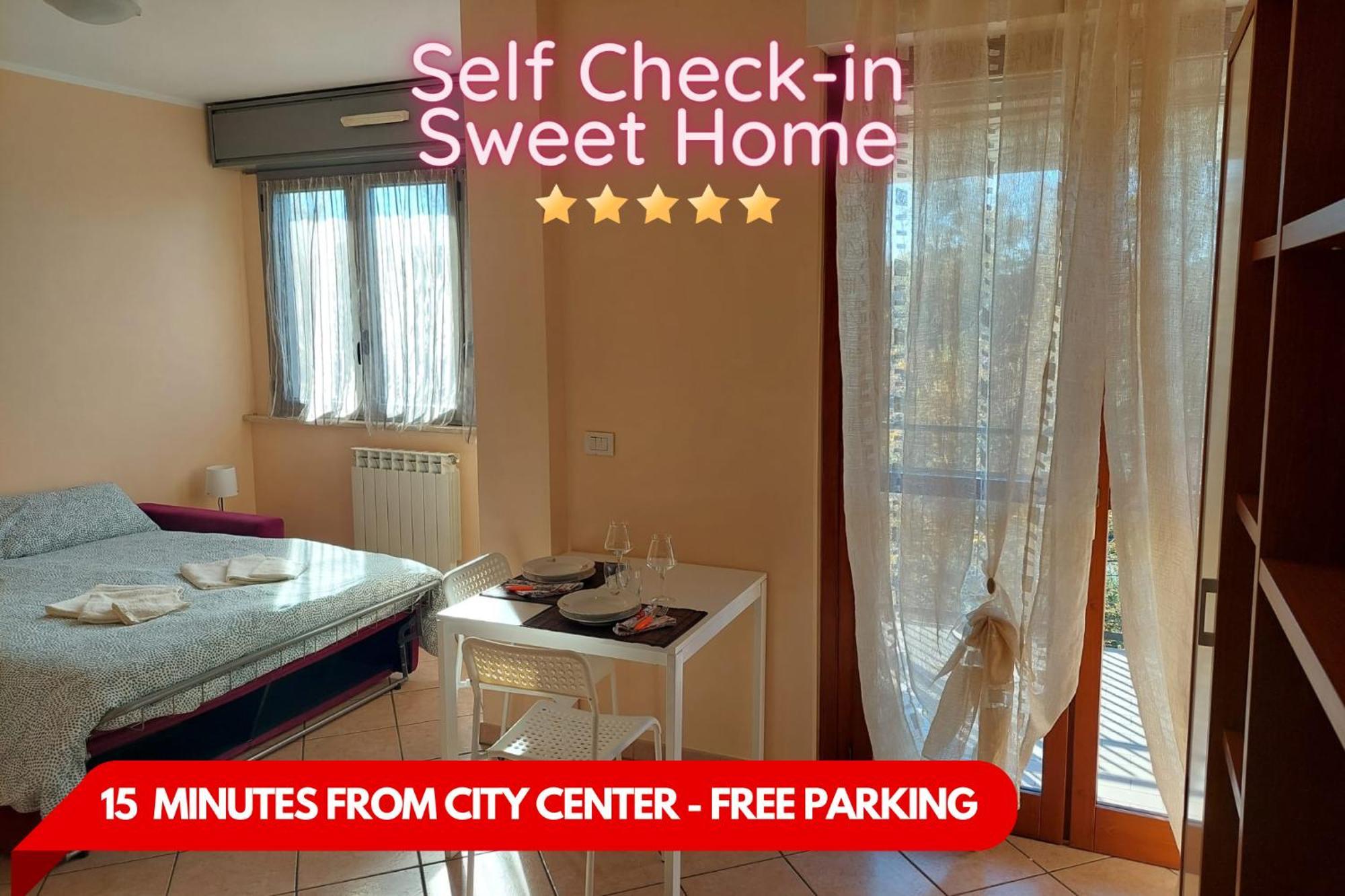 Self Checkin, Free Parking 15 Min From Center Appartement *